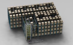 四向穿梭车+垂直输送机，花开智能赋能食品饮料行业...